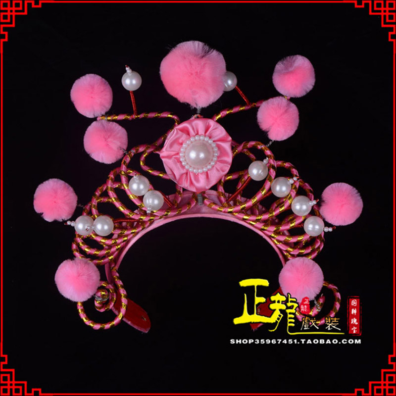 景穆桂英花木兰盔帽 女兵额子