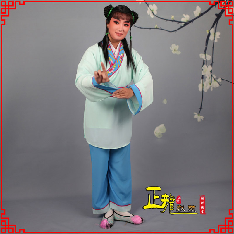 景歌仔戏童生小孩影视银心四九服 书童衣