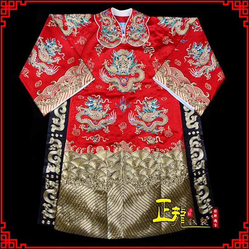 景皇帝蟒袍全金八宝团龙蟒