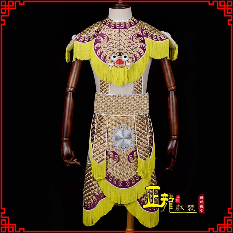 景武将士兵云肩鱼鳞侉子